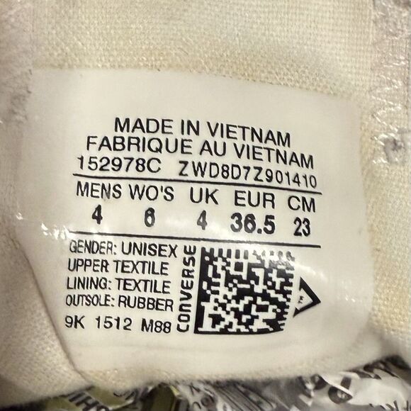 Converse Chuck Taylor Pixel Shoes  W6/M4 Pink Blue White Canvas Lace Up Sneakers - Picture 11 of 11